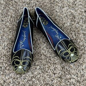 Star Wars Darth Vader Black and Gold Women's Shoes 9